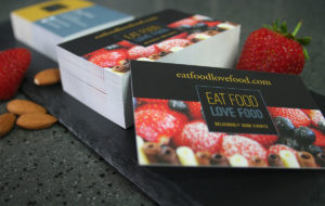 Eat Food Love Food business cards